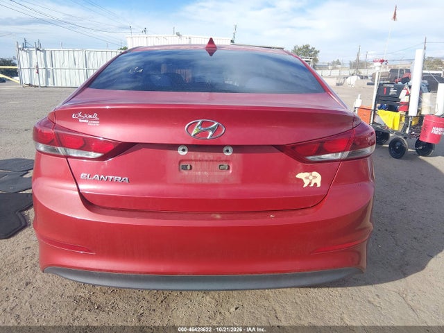 46428622 :رقم المزاد ، 5NPD84LF6JH248999 vin ، 2018 Hyundai Elantra Value Edition مزاد بيع