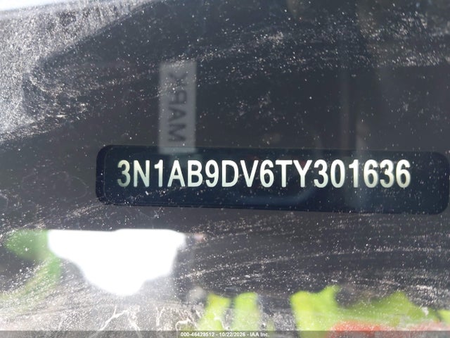 3N1AB9DV6TY301636 Nissan SENTRA SR