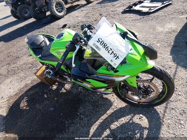 2025 Kawasaki Ex500 H მანქანა იყიდება აუქციონზე, vin: ML5EXGH10SDA40546, აუქციონის ნომერი: 46429805