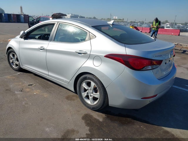 Auction sale of the 2015 Hyundai Elantra Se (ulsan Plant), vin: KMHDH4AE7FU229493, lot number: 46430723