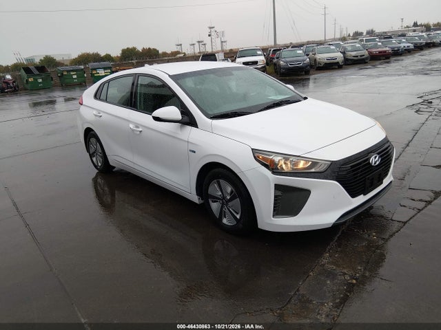 2019 Hyundai Ioniq Hybrid Blue მანქანა იყიდება აუქციონზე, vin: KMHC65LC7KU108010, აუქციონის ნომერი: 46430863