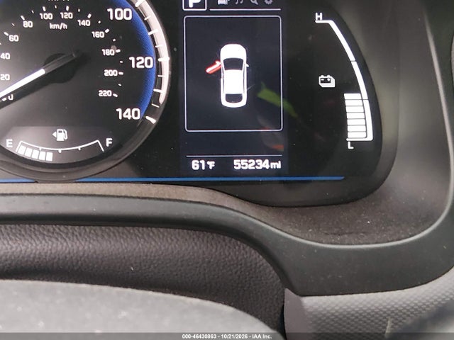 46430863 :رقم المزاد ، KMHC65LC7KU108010 vin ، 2019 Hyundai Ioniq Hybrid Blue مزاد بيع