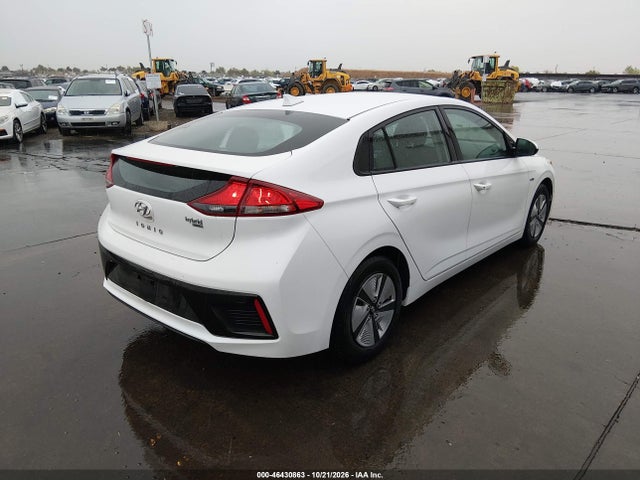 46430863 :رقم المزاد ، KMHC65LC7KU108010 vin ، 2019 Hyundai Ioniq Hybrid Blue مزاد بيع