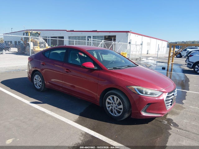 2017 Hyundai Elantra Se მანქანა იყიდება აუქციონზე, vin: KMHD74LF1HU083362, აუქციონის ნომერი: 46431662