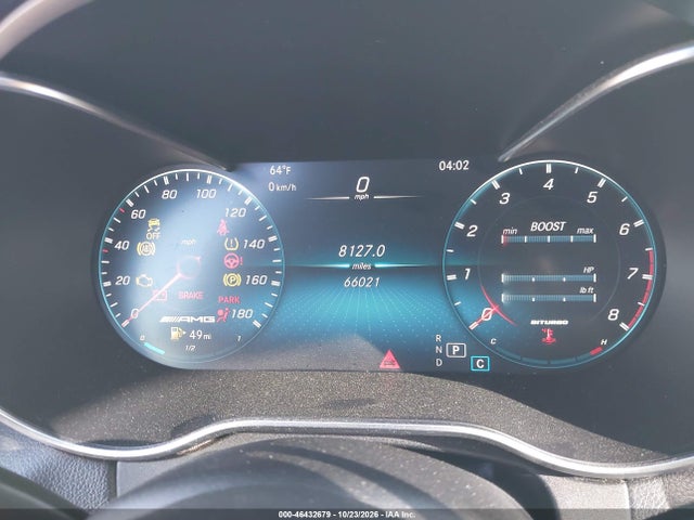 46432679 :رقم المزاد ، WDDWF6EB9LR563656 vin ، 2020 Mercedes-benz Amg C 43 4matic مزاد بيع