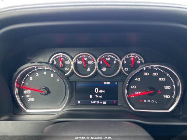 Aukcja sprzedaży 2022 Chevrolet Silverado 1500 Ltd 4wd  Short Bed Ltz, vin: 3GCUYGED7NG176321, numer aukcji: 46434730