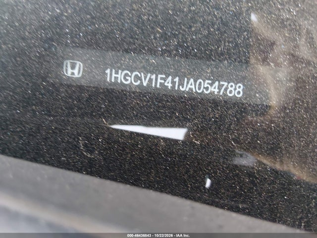 Aukcja sprzedaży 2018 Honda Accord Ex, vin: 1HGCV1F41JA054788, numer aukcji: 46436843