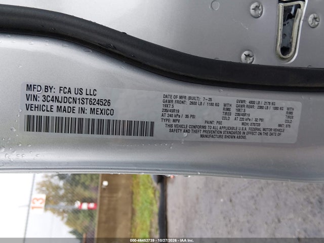 Jeep Compass Limited 4x4 2025 3C4NJDCN1ST624526 Image 9