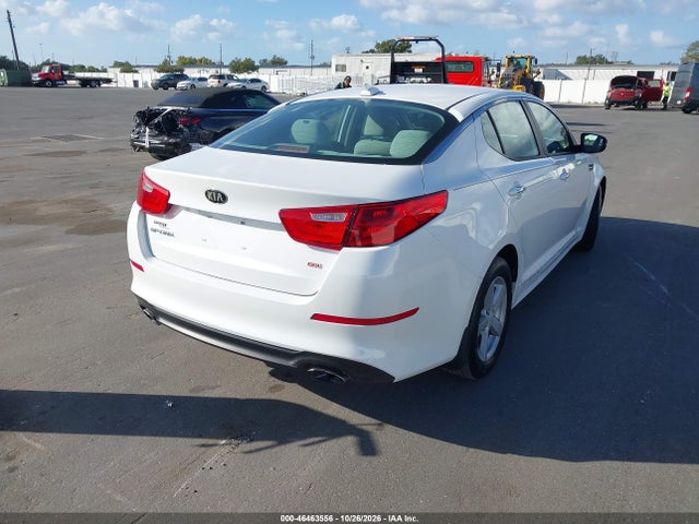 2015 Kia Optima Lx მანქანა იყიდება აუქციონზე, vin: 5XXGM4A75FG426344, აუქციონის ნომერი: 46463556