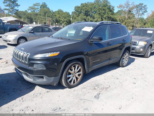 46481991 :رقم المزاد ، 1C4PJLDB6HW522004 vin ، 2017 Jeep Cherokee Limited Fwd مزاد بيع