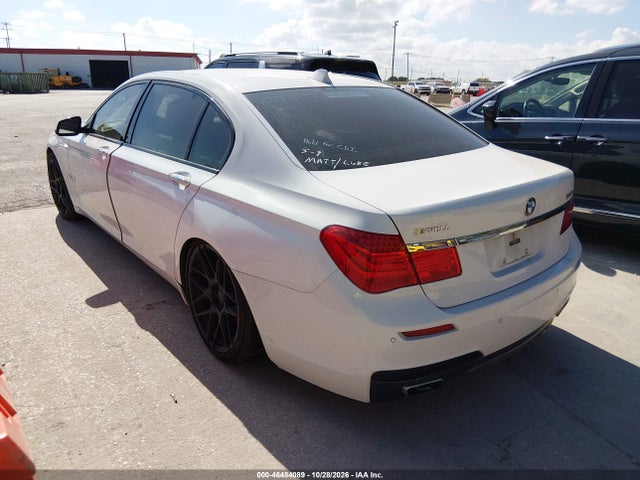 46484089 :رقم المزاد ، WBAKB8C58CC963267 vin ، 2012 Bmw 750li مزاد بيع