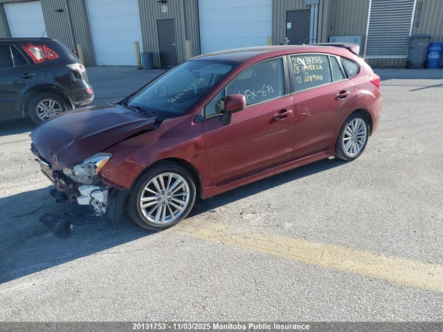 Aukcja sprzedaży 2013 Subaru Impreza 2.0i, vin: JF1GPAD66DH208900, numer aukcji: 20131753