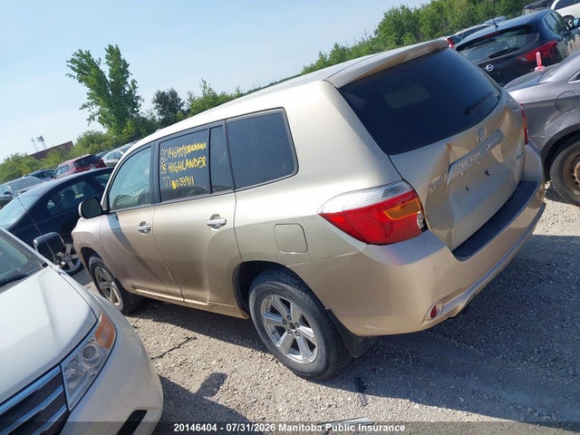 Продажа на аукционе авто 2008 Toyota Highlander Sport V6, vin: JTEES41A382033911, номер лота: 20146404