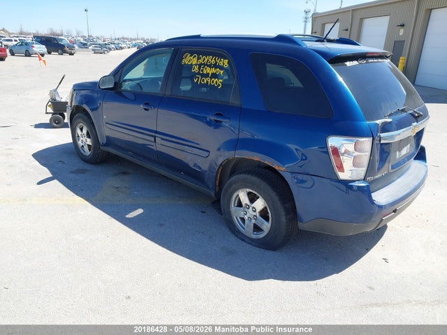 20186428 :رقم المزاد ، 2CNDL43F686019005 vin ، 2008 Chevrolet Equinox Lt V6 مزاد بيع