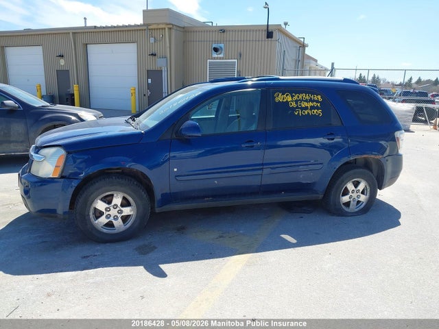 20186428 :رقم المزاد ، 2CNDL43F686019005 vin ، 2008 Chevrolet Equinox Lt V6 مزاد بيع