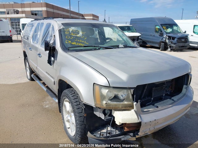 2007 Chevrolet Suburban 1500 Ltz მანქანა იყიდება აუქციონზე, vin: 1GNFK16337J360077, აუქციონის ნომერი: 20187516