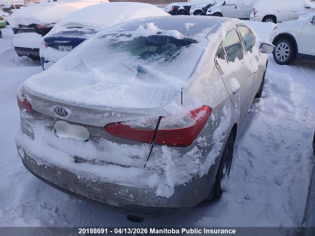 20188691 :رقم المزاد ، KNAFX4A84E5242668 vin ، 2014 Kia Forte Ex مزاد بيع