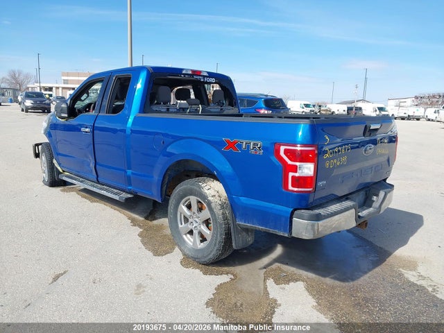Продаж на аукціоні авто 2018 Ford F150 Xlt Supercab, vin: 1FTEX1EP1JKD96393, номер лоту: 20193675