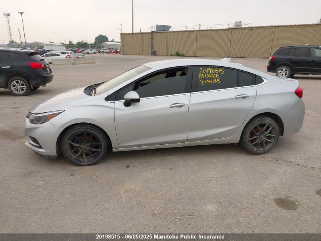 1G1BE5SM7J7104185 Chevrolet Cruze Lt Turbo