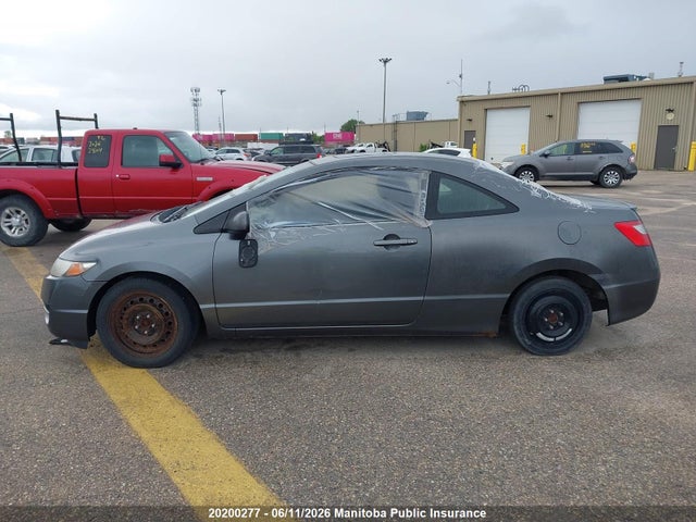 20200277 :رقم المزاد ، 2HGFG11659H007454 vin ، 2009 Honda Civic Ex مزاد بيع