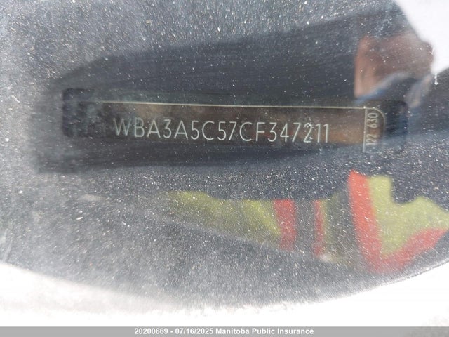 2012 Bmw 328i მანქანა იყიდება აუქციონზე, vin: WBA3A5C57CF347211, აუქციონის ნომერი: 20200669