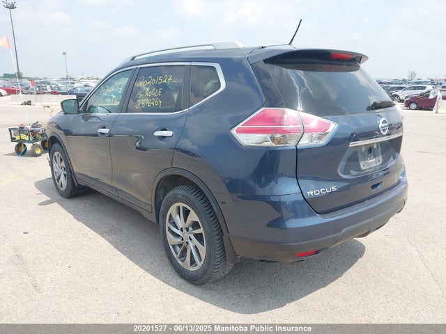 Продажа на аукционе авто 2015 Nissan Rogue Sl, vin: 5N1AT2MV5FC878264, номер лота: 20201527