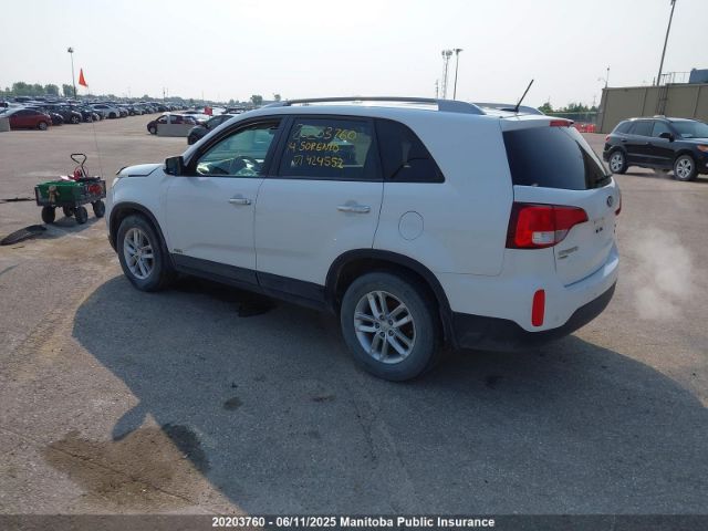 5XYKTCA61EG424552 KIA SORENTO EX