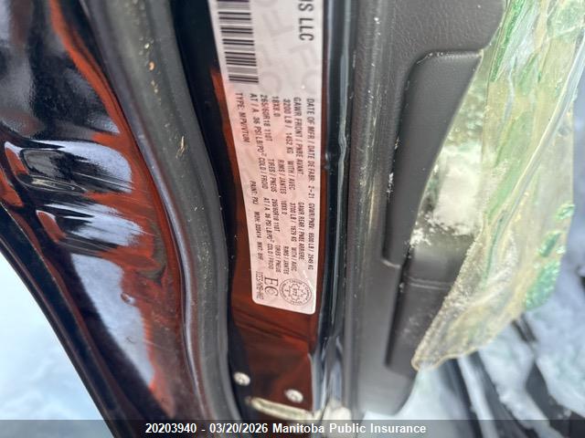 20203940 :رقم المزاد ، 1C4RJFAG8MC647043 vin ، 2021 Jeep Grand Cherokee Laredo مزاد بيع