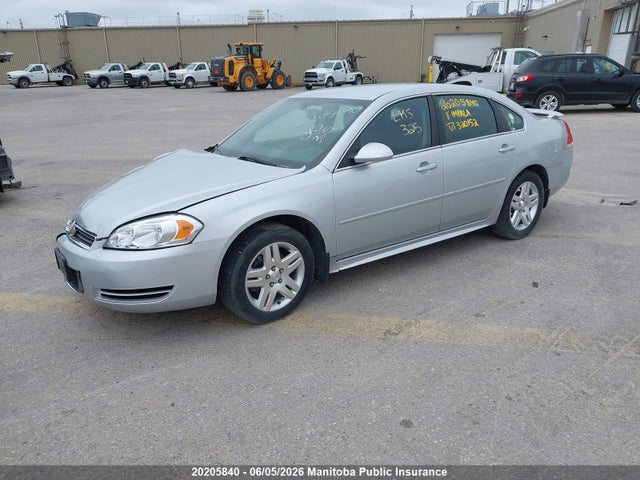 2011 Chevrolet Impala Lt V6 მანქანა იყიდება აუქციონზე, vin: 2G1WB5EK5B1320152, აუქციონის ნომერი: 20205840