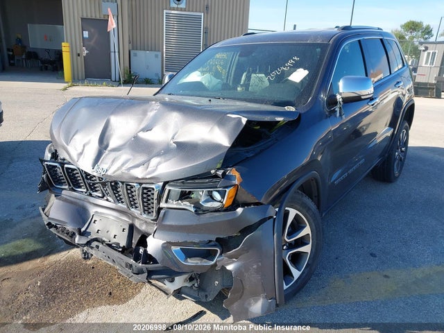 Aukcja sprzedaży 2018 Jeep Grand Cherokee Limited, vin: 1C4RJFBG7JC272126, numer aukcji: 20206998