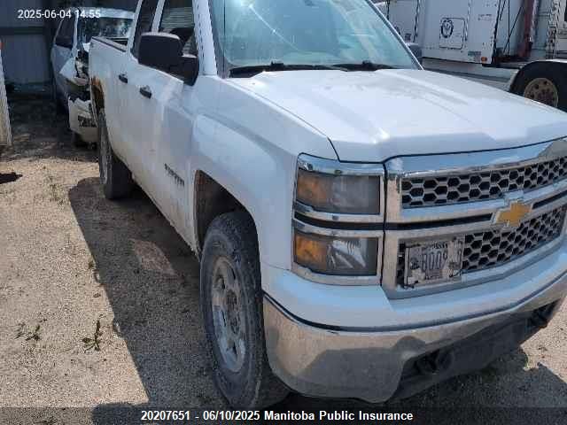 1GCVKREH9EZ152204 Chevrolet Silverado 1500 Lt Double Cab