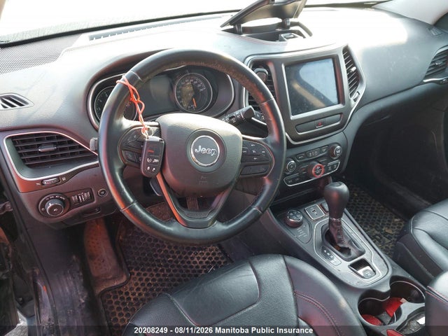 20208249 :رقم المزاد ، 1C4PJMBX9KD210458 vin ، 2019 Jeep Cherokee Trailhawk مزاد بيع