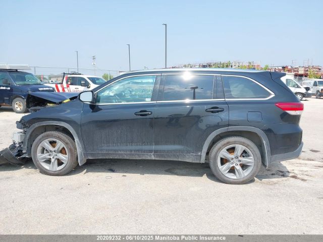 5TDDZRFH7KS740590 Toyota Highlander Limited V6