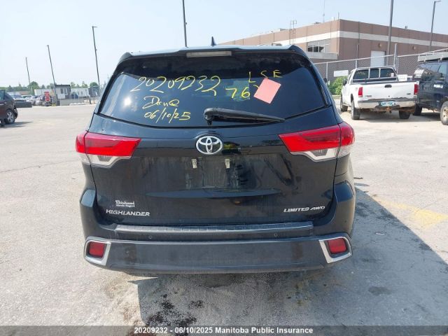 5TDDZRFH7KS740590 Toyota Highlander Limited V6