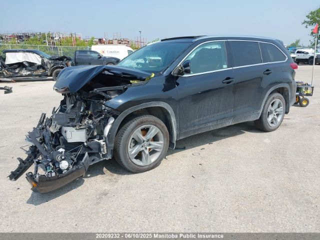 5TDDZRFH7KS740590 Toyota Highlander Limited V6
