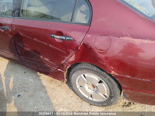 Aukcja sprzedaży 2009 Honda Civic Dx-g, vin: 2HGFA16489H031952, numer aukcji: 20209411