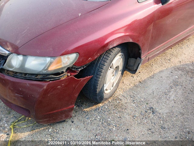 Aukcja sprzedaży 2009 Honda Civic Dx-g, vin: 2HGFA16489H031952, numer aukcji: 20209411