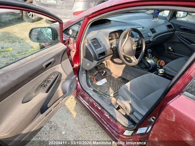 Aukcja sprzedaży 2009 Honda Civic Dx-g, vin: 2HGFA16489H031952, numer aukcji: 20209411