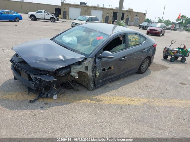 KMHD84LFXHU182436 Hyundai ELANTRA SE