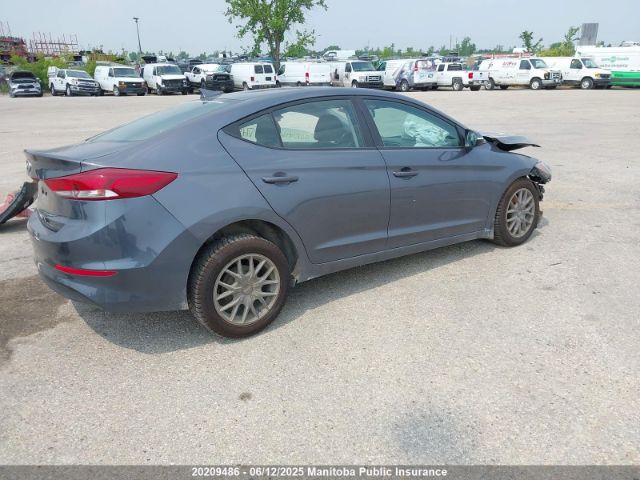 KMHD84LFXHU182436 Hyundai ELANTRA SE