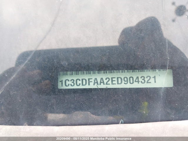 1C3CDFAA2ED904321 Dodge Dart