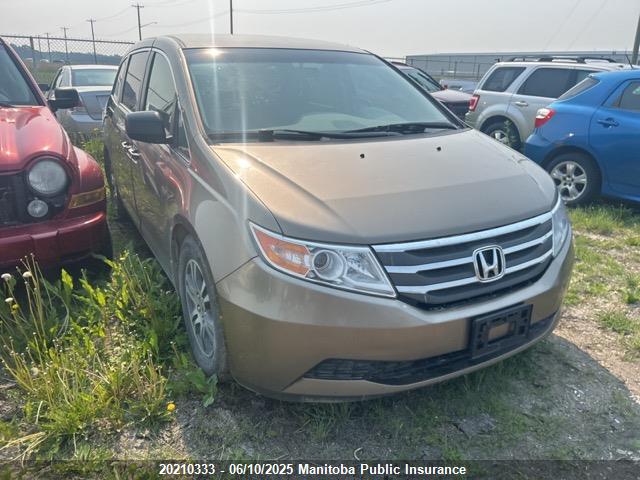 Aukcja sprzedaży 2013 Honda Odyssey Ex, vin: 5FNRL5H49DB502659, numer aukcji: 20210333
