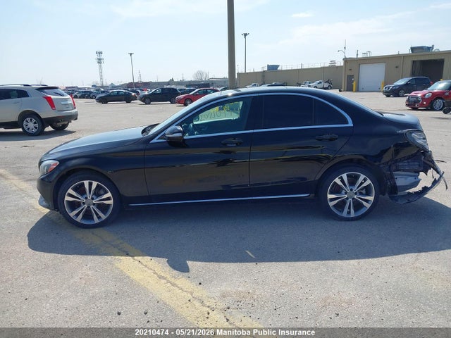 20210474 :رقم المزاد ، 55SWF4KB8FU000688 vin ، 2015 Mercedes Benz C300w 4matic مزاد بيع