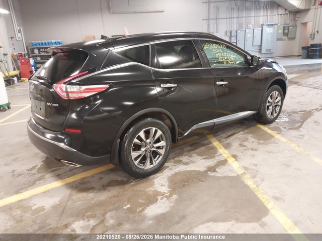 Nissan MURANO SV 2015 5N1AZ2MH1FN245614 Image 4