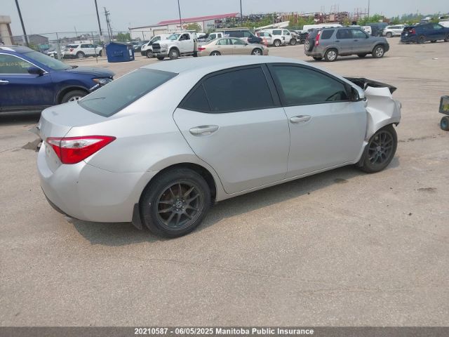 2T1BURHE9GC623201 Toyota COROLLA LE