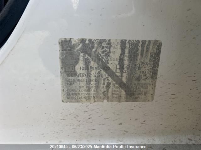 1GC2KVEGXFZ137327 Chevrolet l96