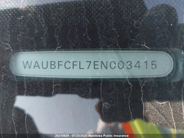 Audi flex fuel engine 2014 WAUBFCFL7EN003415 Image 9