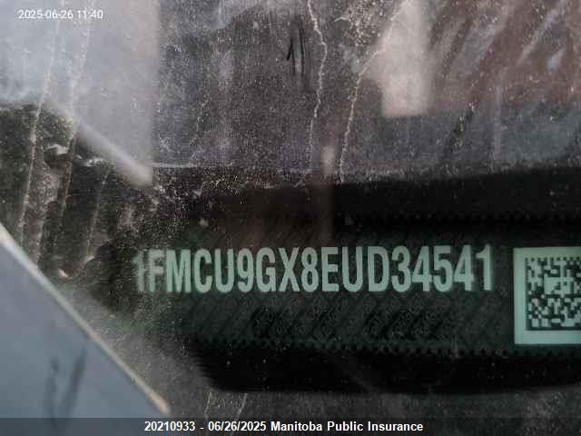 1FMCU9GX8EUD34541 Ford Escape