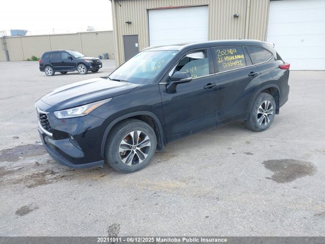 5TDGZRBH3MS554132 Toyota Highlander Xle V6