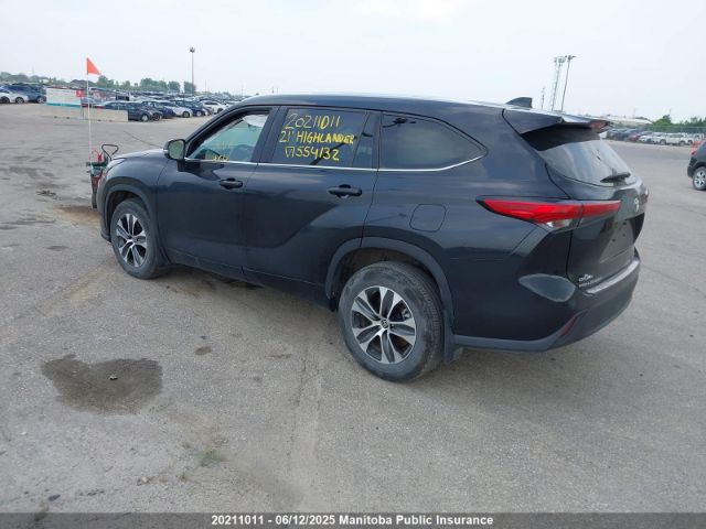 5TDGZRBH3MS554132 Toyota Highlander Xle V6